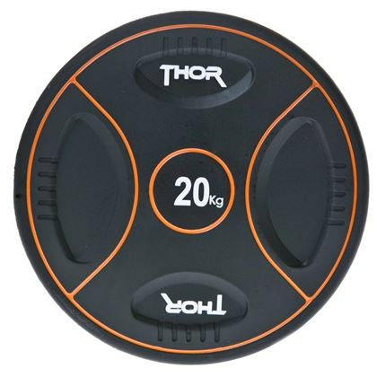 Thor Fitness Svarta Pu, Hantlar Gummi