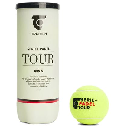 Tretorn Serie+ Padel Tour, Padelbollar