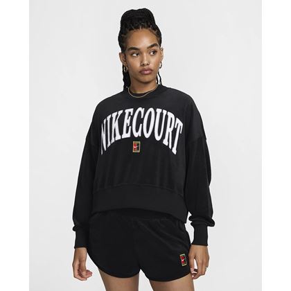 Nike W Court Heritage Over-Oversized Crew, Padel- & tenniströja dam