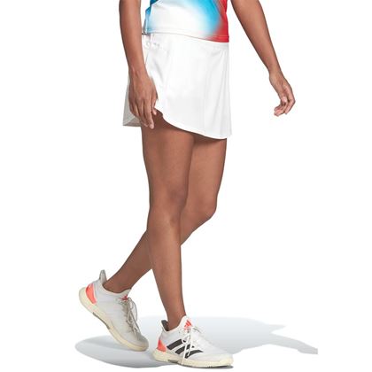 Adidas Match Skirt White, Padel- och tenniskjol dam