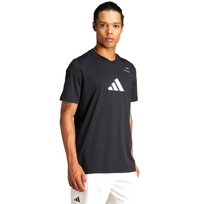 Adidas Padel Graphic Tee, Padel- og tennis T-skjorte herre