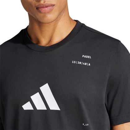 Adidas Padel Graphic Tee, Padel- og tennis T-skjorte herre