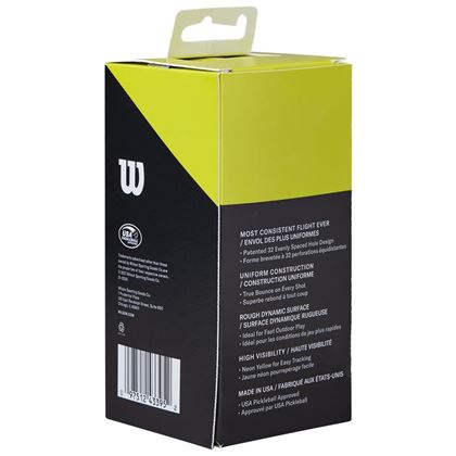 Wilson Tru 32 2-Pack Yellow. Pickleballbollar