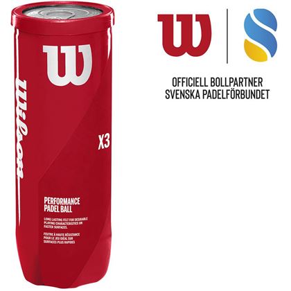 Wilson Performance Padel Ball, Padelbollar