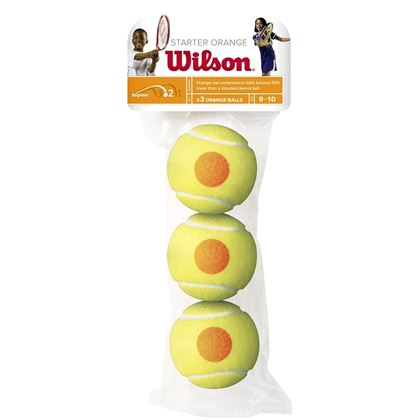 Wilson Starter Orange (3-Pack), Tennisbollar
