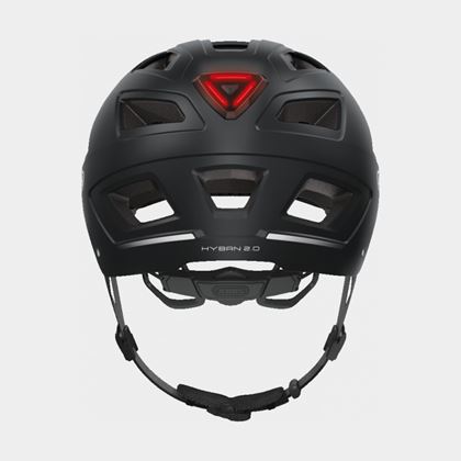 ABUS Hyban 2.0 Velvet Black, Cykelhjälm