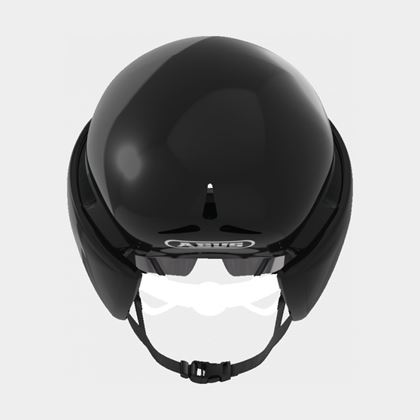 ABUS GameChanger TT Shiny Black, Cykelhjälm