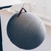 JobOut Balanseball Design, Stoff, Mørk grå