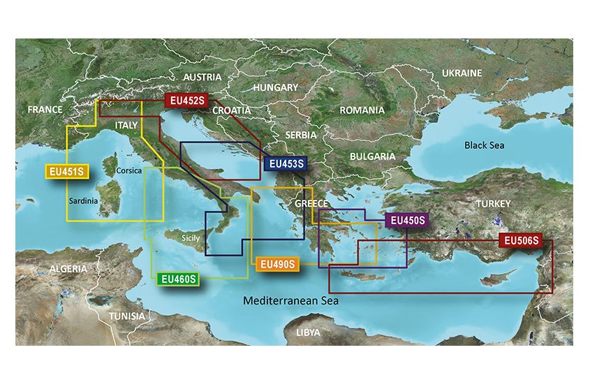 Garmin Crete-Cyprus Garmin microSD™/SD™ card: VEU506S