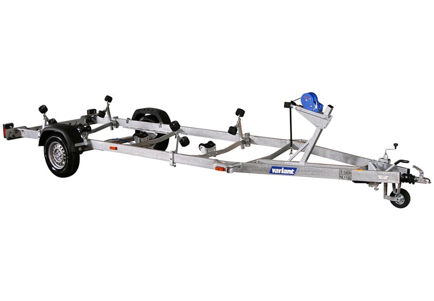 Variant Ocean 1500, Bromsad båttrailer