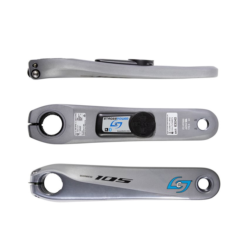 Stages Power L - Shimano 105 R7000 SILVER, Effektmåler