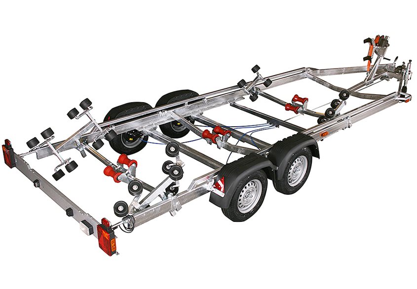 Variant 2701 BB, Bromsad båttrailer