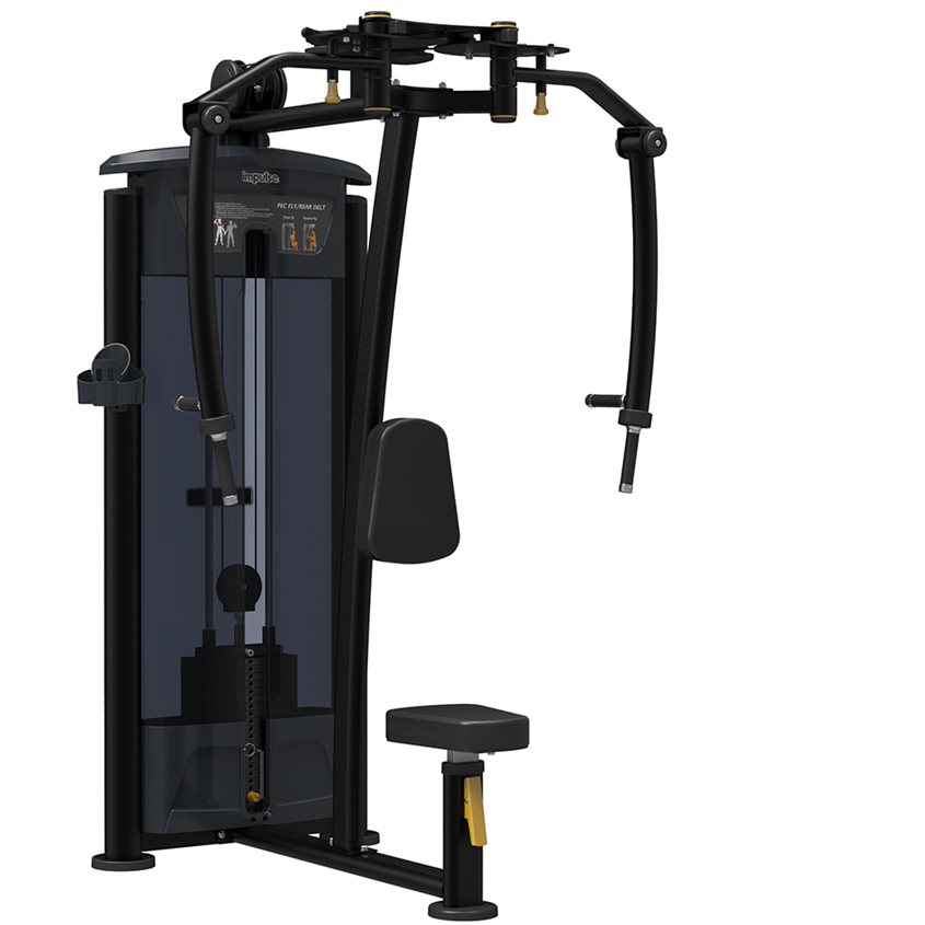 Impulse Pec Fly/Rear Delt IT9515, Styrkeapparat - Bryst