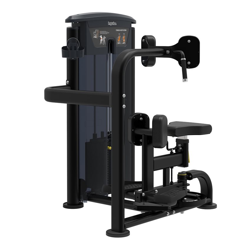 Impulse Torso Rotation It9518, Styrkemaskin Rygg