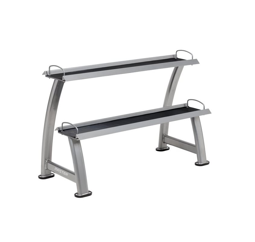 Master Fitness Kettlebellrack Silver, Förvaring kettlebells