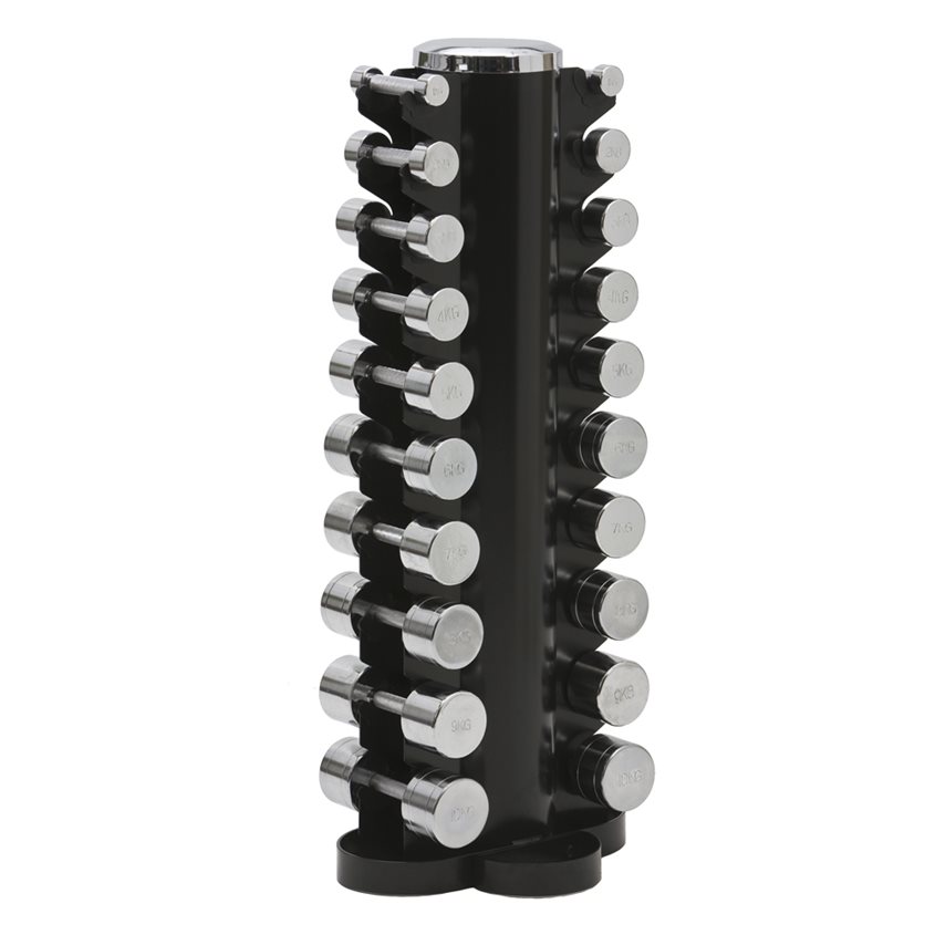 Master Fitness Kromhantelset 1-10 kg, Hantelpaket
