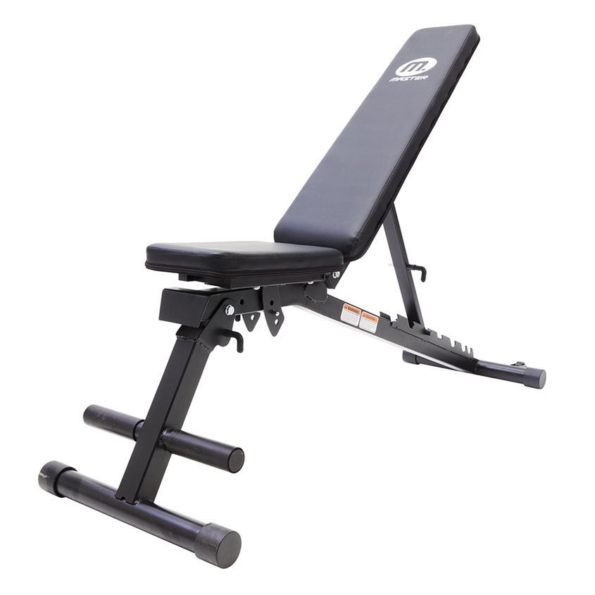 Master Fitness Black II foldable bench, Treningsbenker