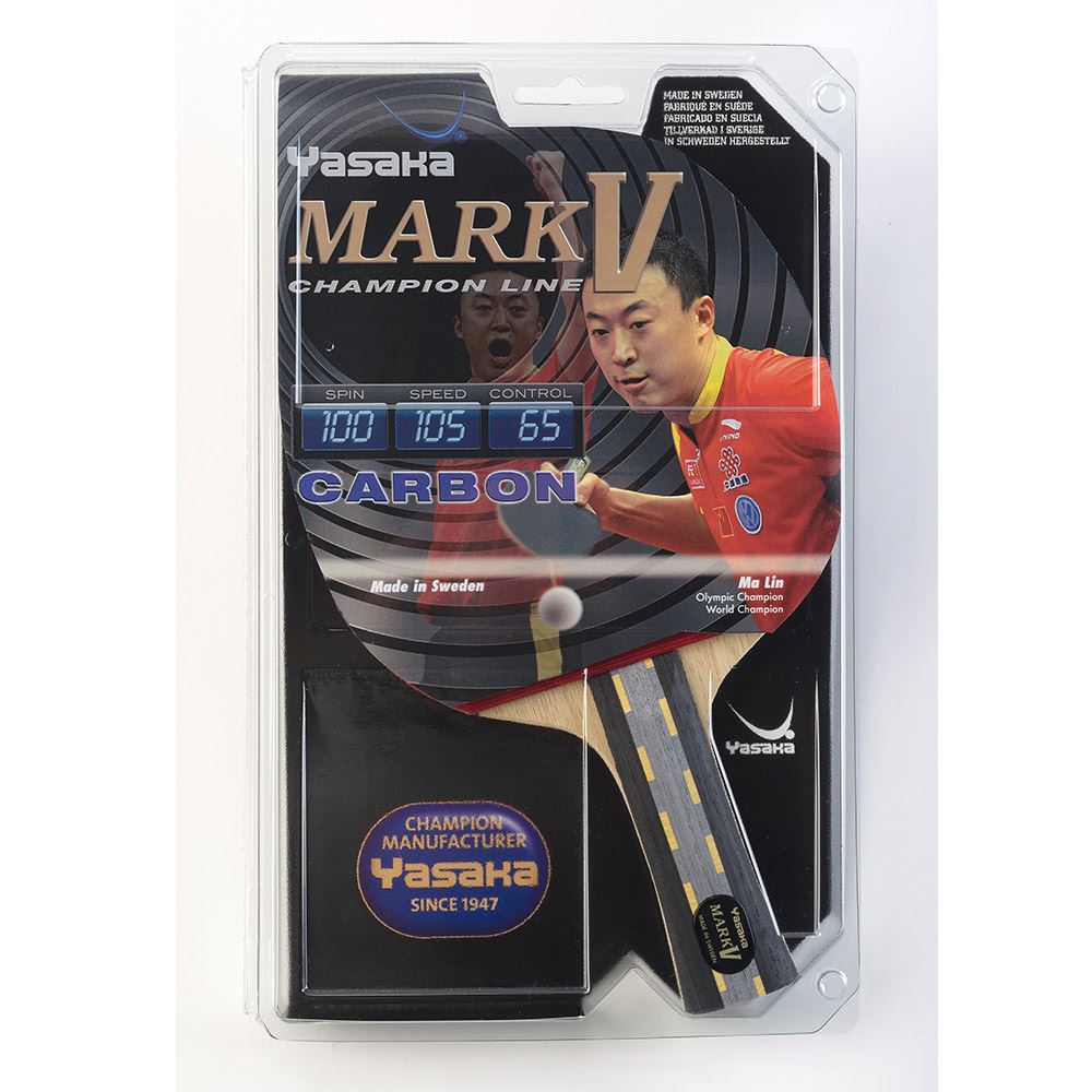Yasaka Racket Mark V Carbon, Bordtennisracket