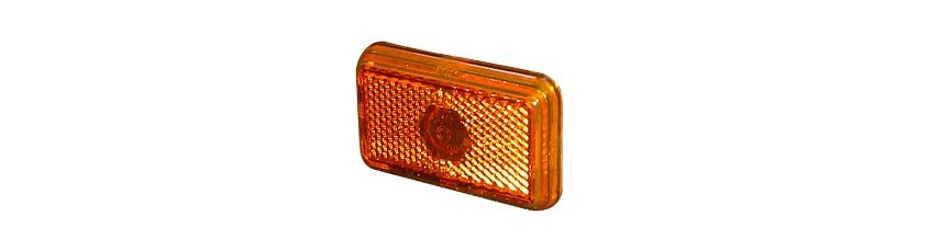 Tiki Lampglas sidoposition gul Jokon