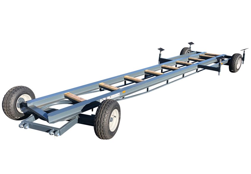 MD Trailer MD 10000 kg med vändkrans, Båtvagn