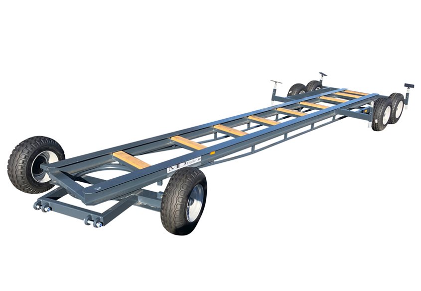 MD Trailer MD 15000 kg med vändkrans, Båtvagn