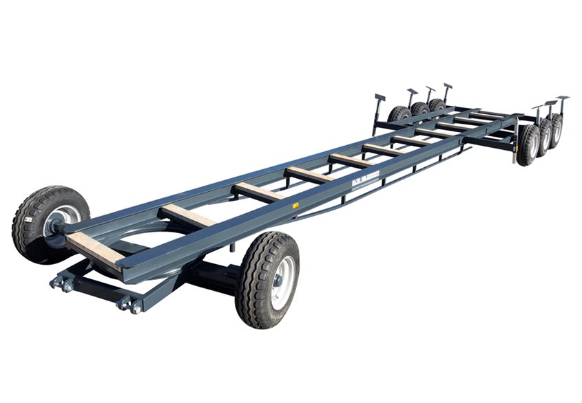 MD Trailer MD 20000 kg med vändkrans, Båtvagn