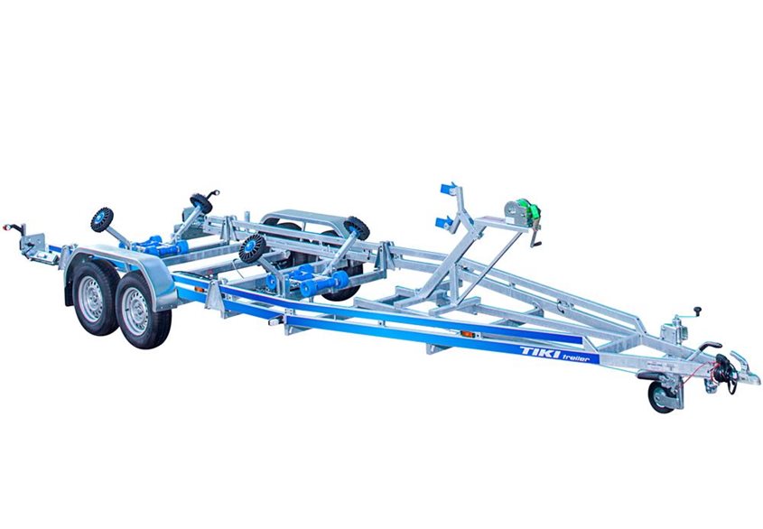 Tiki BP2000-DRB, Båttrailer bromsad