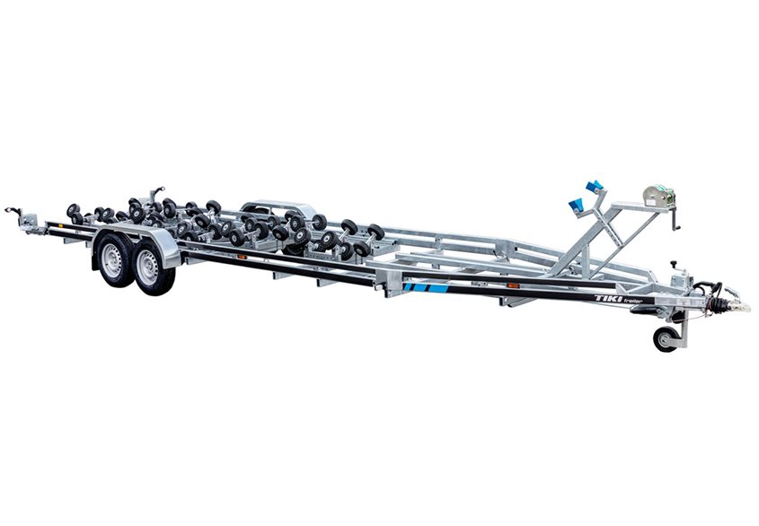 Tiki BP3500-DRB/XO Multirullar, Båttrailer bromsad