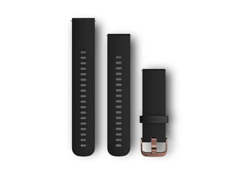 Garmin Armband i silikon med snäppspänne (20 mm)