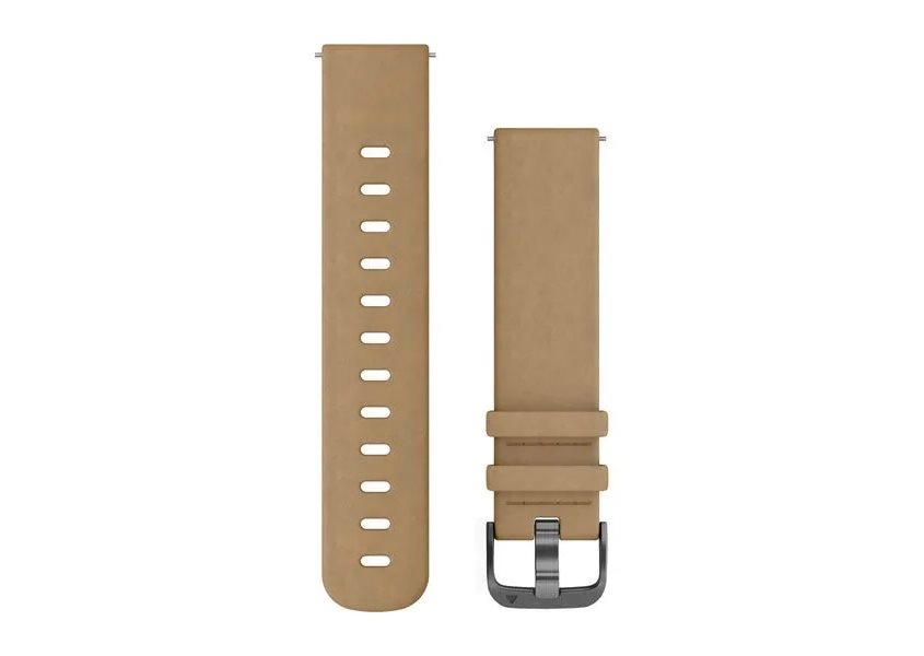 Garmin Armband i suede med snäppspänne (20 mm)