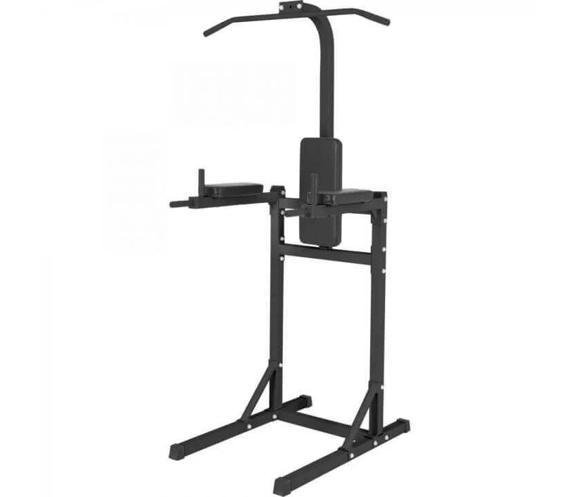 Gorilla Sports Power Tower Chins Dips Benløft, Power tower