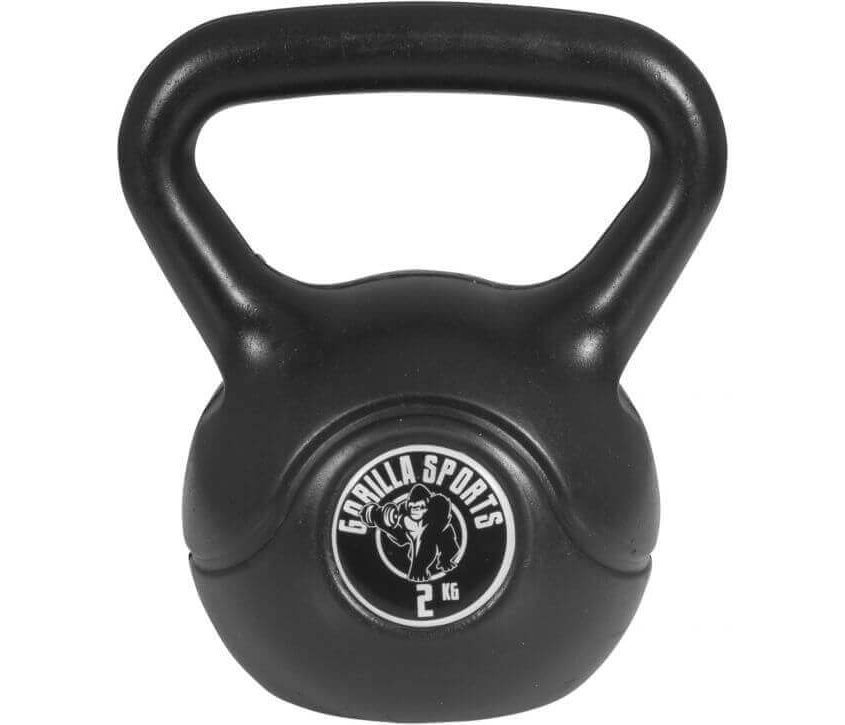 Gorilla Sports Kettlebell GS Svart, Kettlebells