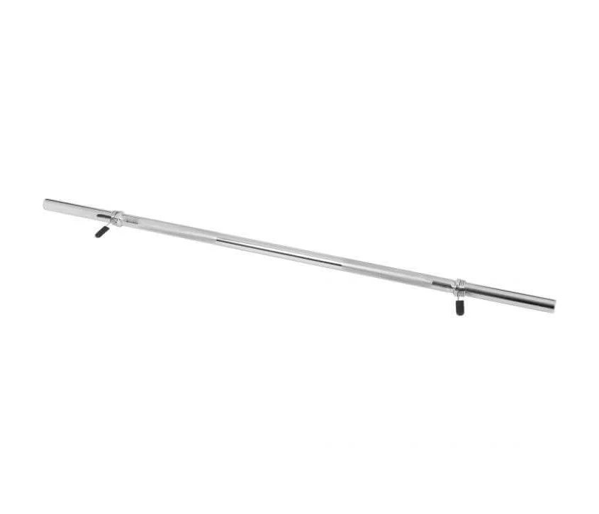 Gorilla Sports Skivstång 120 cm Fjäderlås - 30 mm