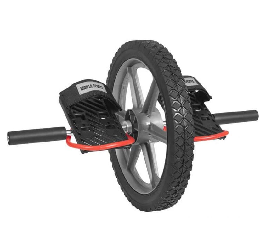 Gorilla Sports Ab Wheel Träningshjul Power PRO