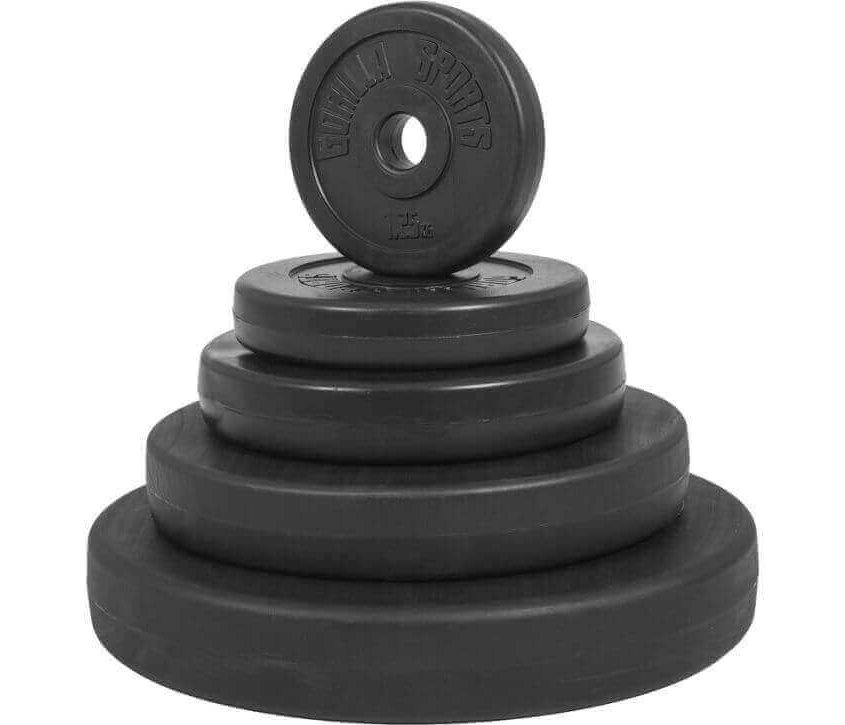 Gorilla Sports BASIC 31mm Cement, Viktskivor plast