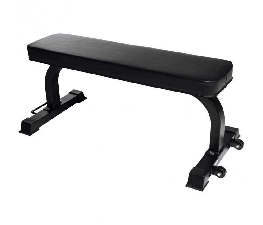 Gorilla Sports Treningsbenk Rett - Med hjul, Treningsbenker