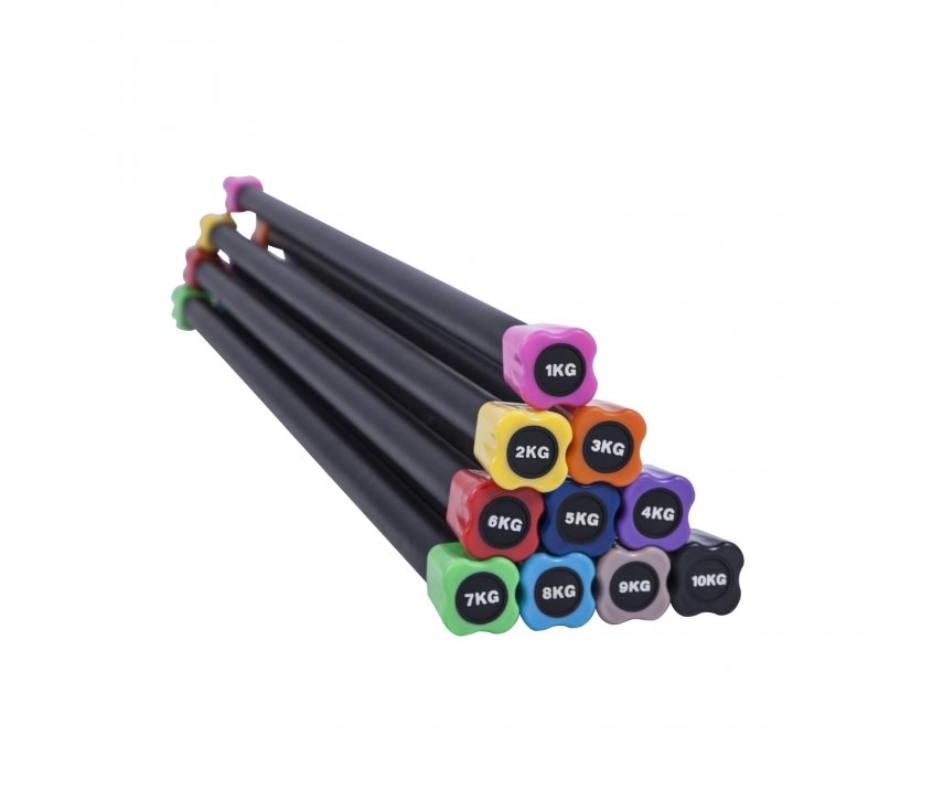 Gorilla Sports Aerobic Bar fast vekt, Fast vektstang