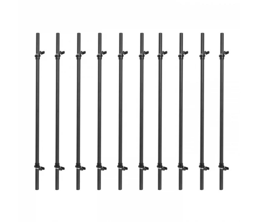 Gorilla Sports Vektstangpakke GS 5 10stk - 130cm, Vektstang