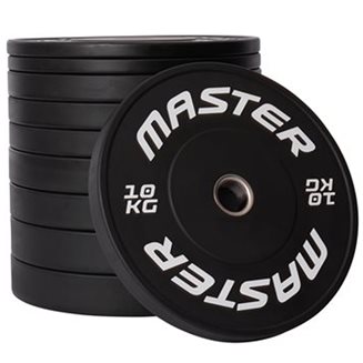 Master Fitness Painopaketti 120 kg, Levypainot Bumper