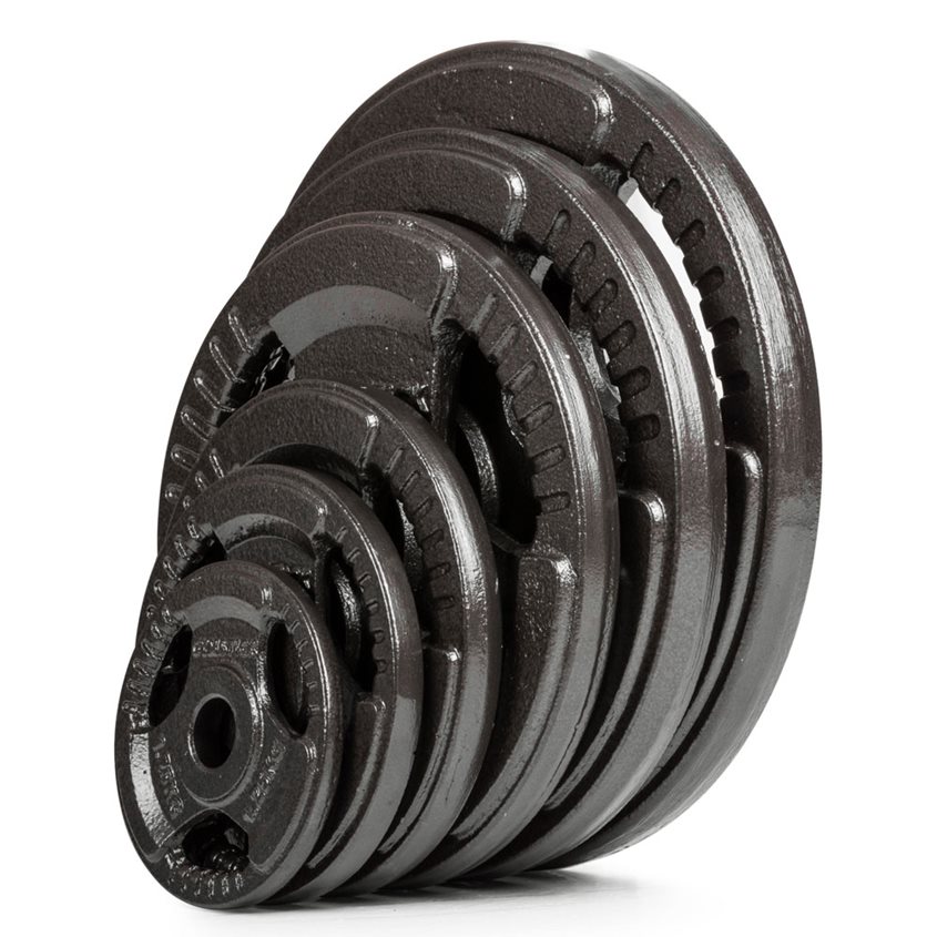 Gymstick Iron Weight Plate 30 mm, Vektskiver Jern