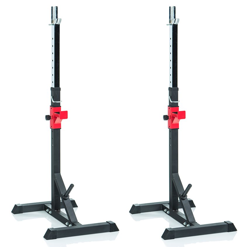 Gymstick Press & Squat Stand, Skivstångsställning