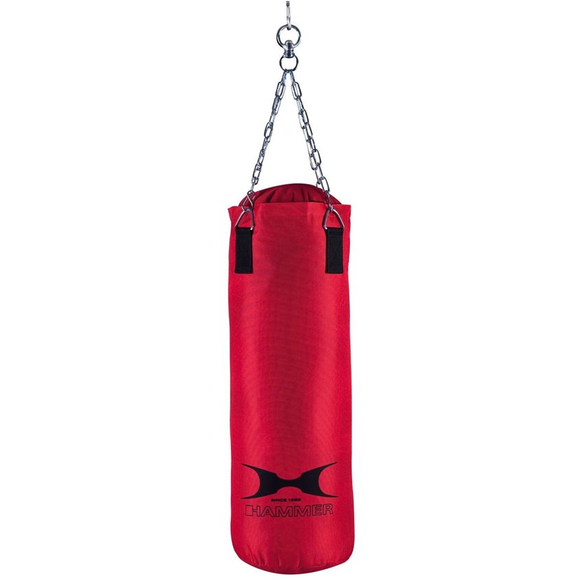 Hammer Boxing Punching Bag Fit - Red, Boksesekk