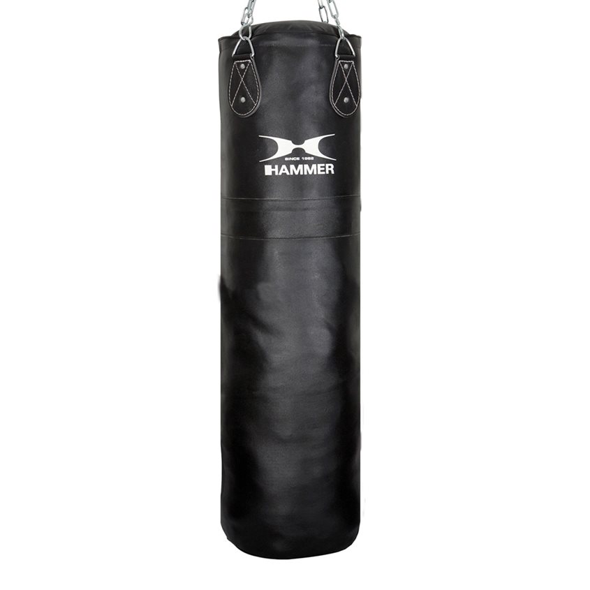 Hammer Boxing Punching Bag Premium Leather, Boksesekk