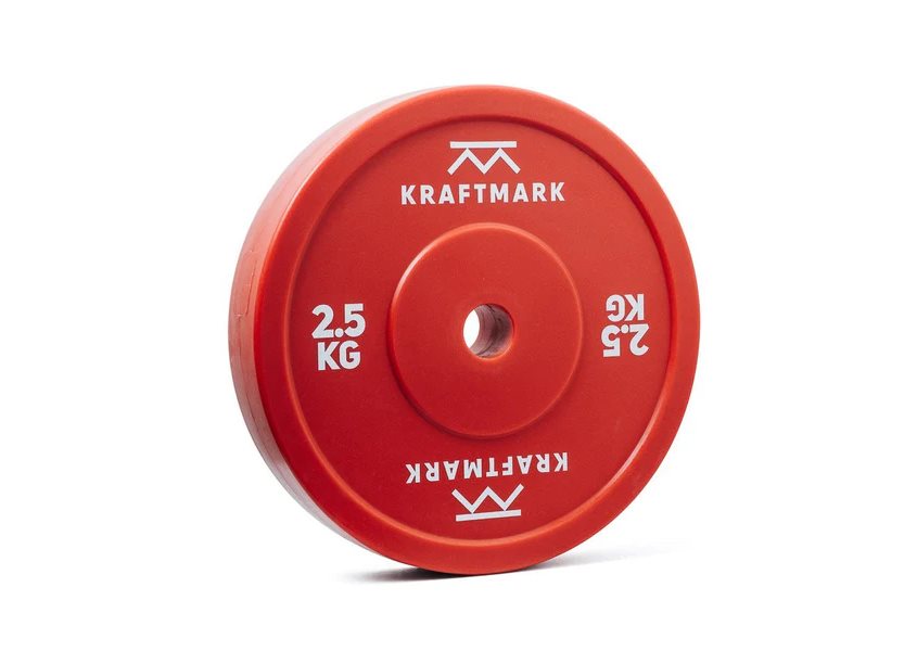 Kraftmark Internationella Viktskivor 50 mm Olympisk, Teknikvikter