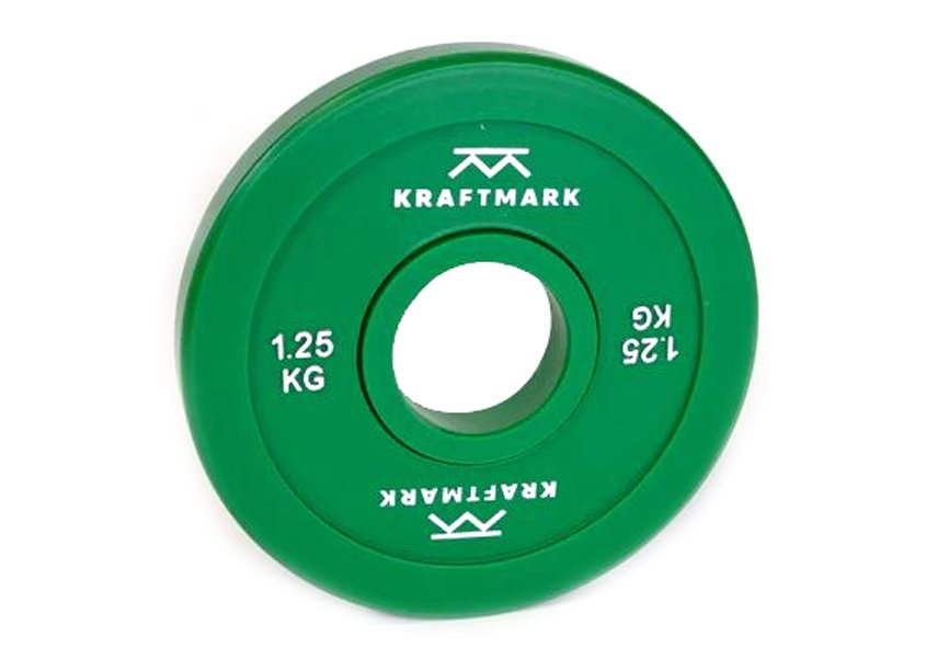 Kraftmark Change Plates, Viktskivor gummerade