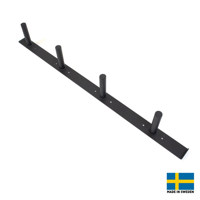 Kraftmark Oppbevaring av treningsutstyr - Veggholdere for Bumpers, Stativ Vektskiver