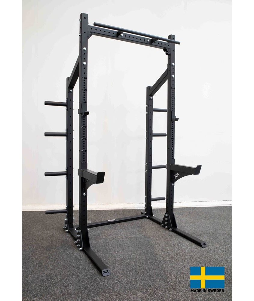 Kraftmark Half Rack, Skivstångsställning