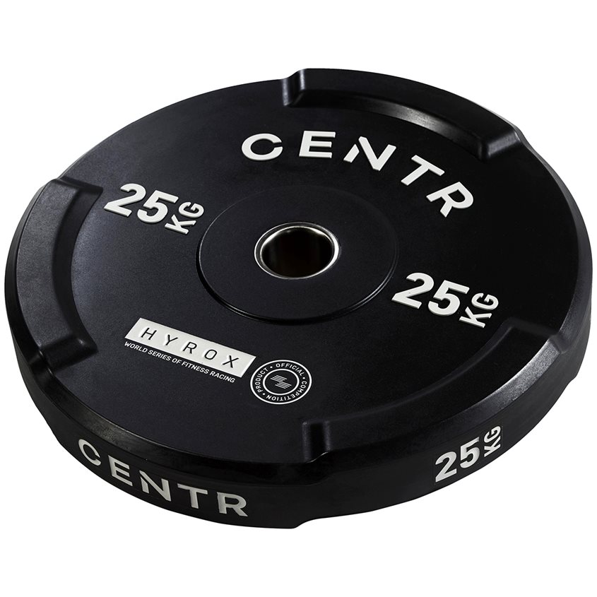 CENTR x HYROX Hyrox Competition Interlocking Bumper Plate 25 kg, Viktskivor bumper
