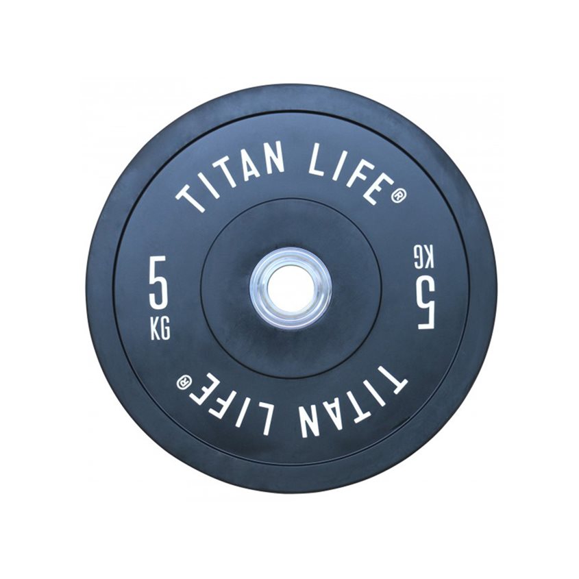 Titan Life PRO Elite Bumper Plates 50 mm, Vektplater Bumper