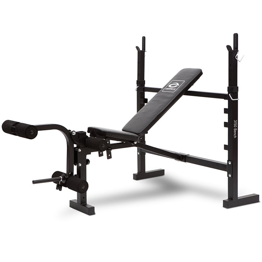 Abilica 3150 Bench, Treningsbenk med skivestangstativ